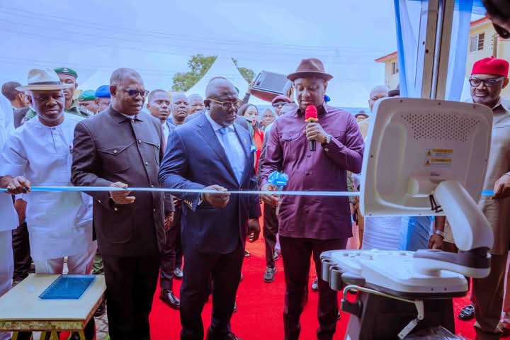 Oborevwori Inaugurates Multi-Billion Naira Hospital Equipment in Warri