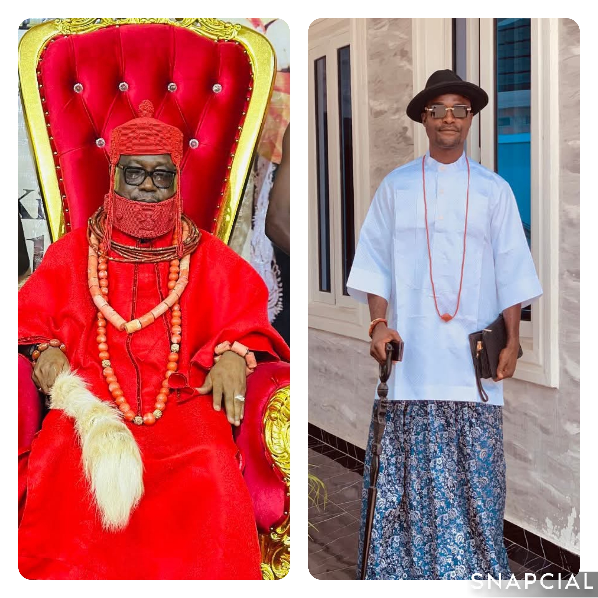 Adams Akpominigbo Congratulates Newly Crowned Ovie of Udu Kingdom, HRM Engr. Micheal Orugbo 