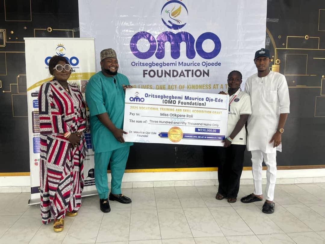 Reflecting on the 2025 OMO Foundation Vocational Training and Skill Acquisition Grant