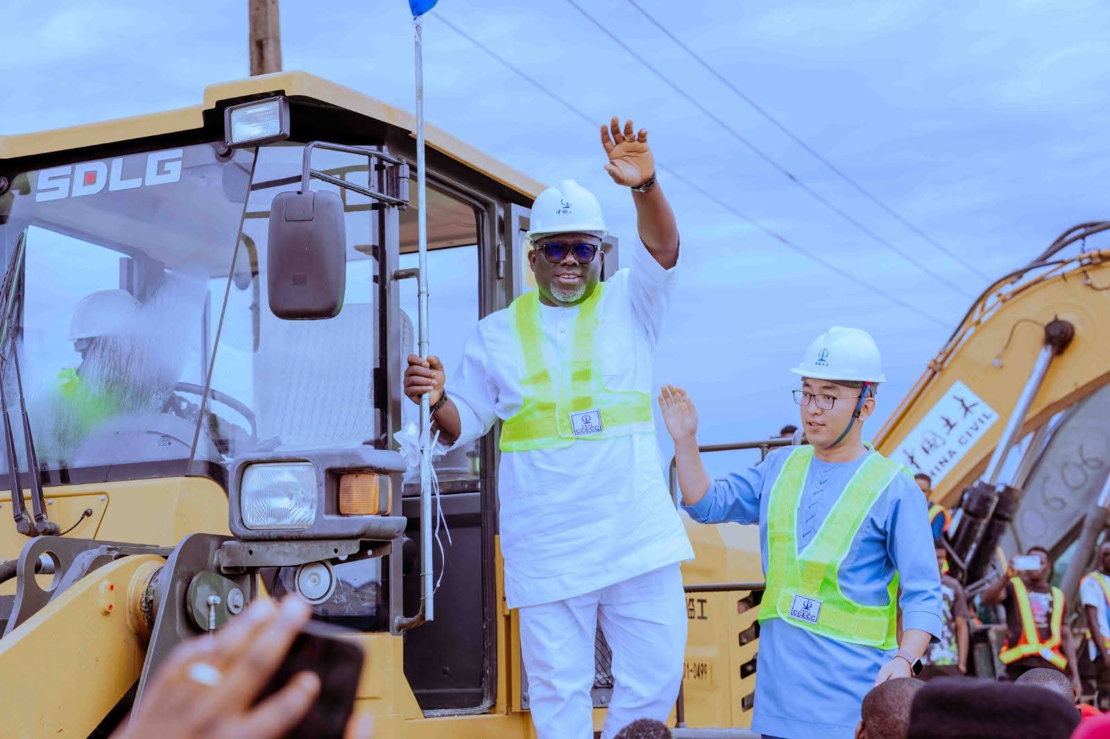 Oborevwori Performs Groundbreaking For Reconstruction Of Warri–Sapele–Benin Road
