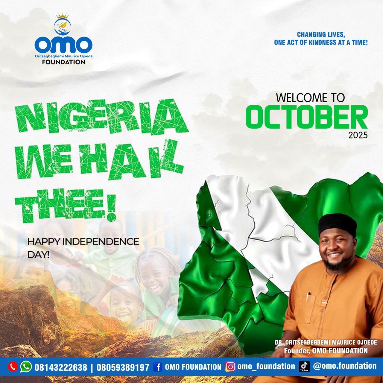 Nigeria @ 65: Dr. Ojoede Congratulates Nigerians