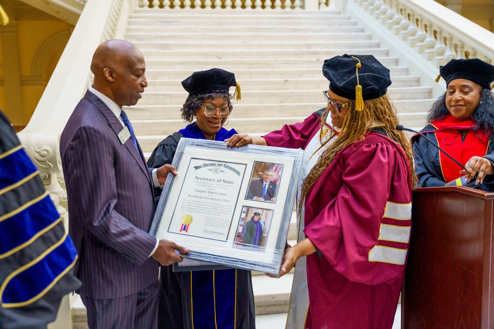 Delta Woman, Dr. Nojare Uvwo Uadiale, Receives United Nations and Georgia Prestigious Awards