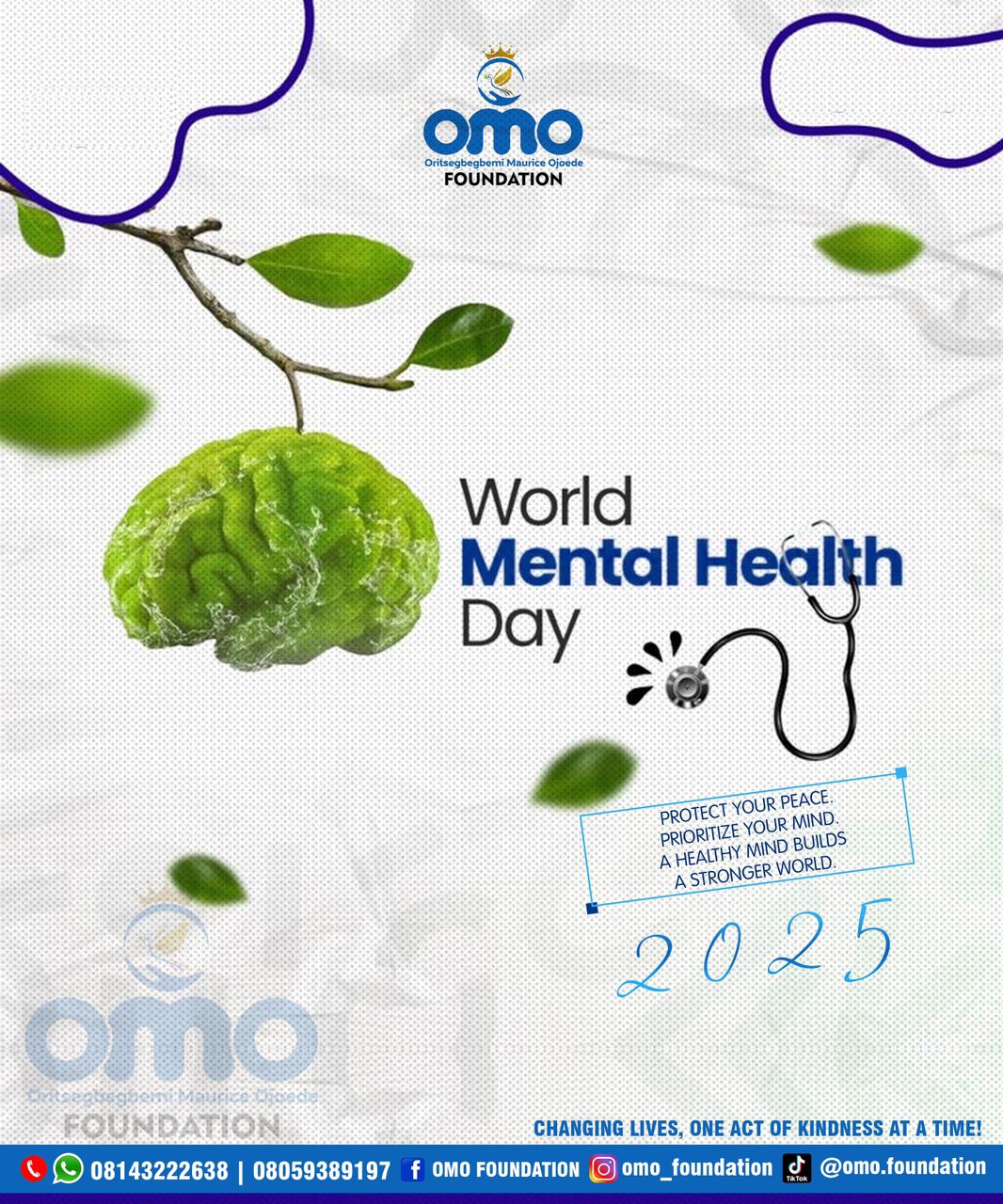 OMO Foundation Joins the World to Celebrate World Mental Health Day
