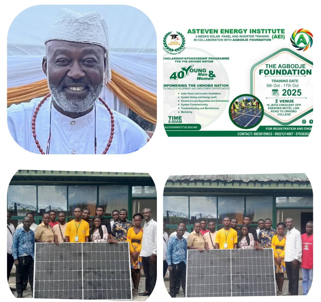 Youth Empowerment: Udu Union UK President, Agbodje Trains 55 Urhobo Youths