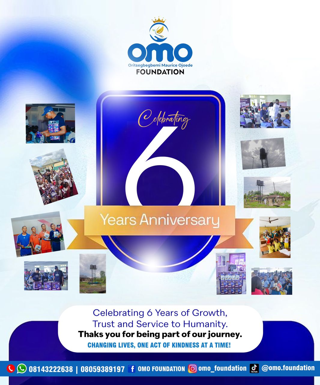Celebrating 6 Years of Inspiring Change with OMO Foundation